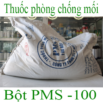 Thuốc diệt mối dạng bột PMS 100 phòng chống mối nền móng cho công trình xây dựng