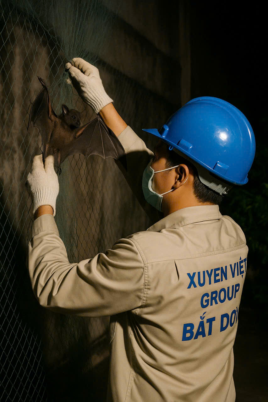 Dịch vụ bắt dơi tại Hải Phòng – Xuyên Việt Group, uy tín và chuyên nghiệp!