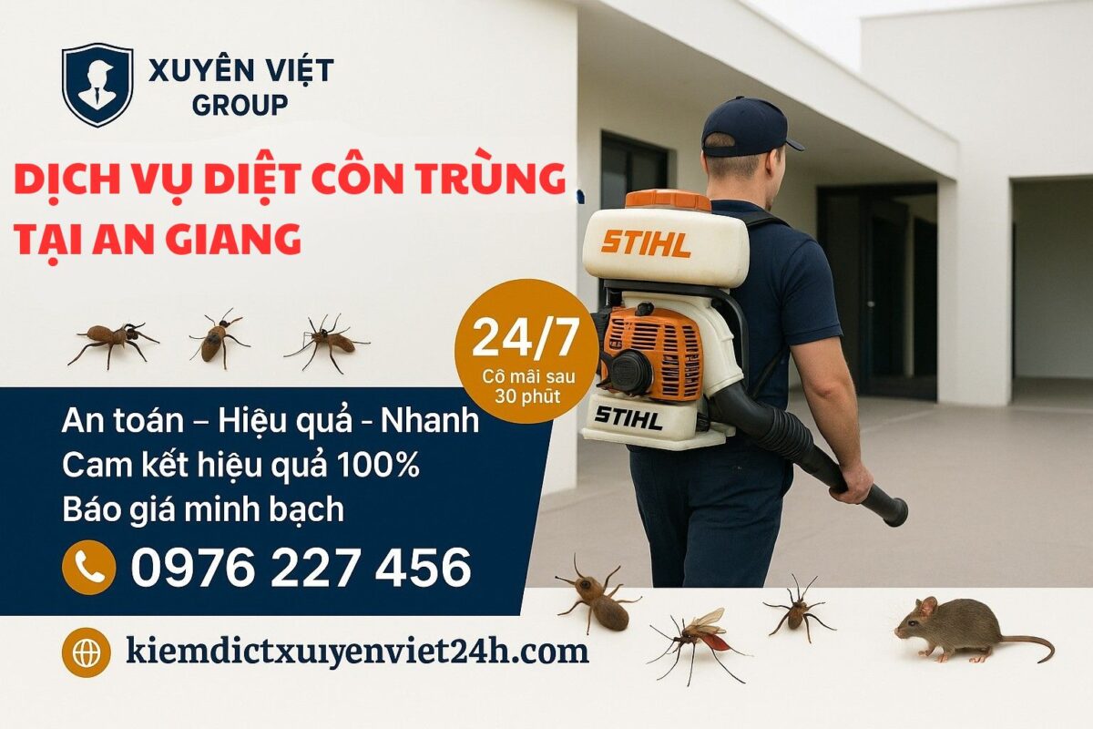 DỊCH VỤ DIỆT CÔN TRÙNG TẠI AN GIANG