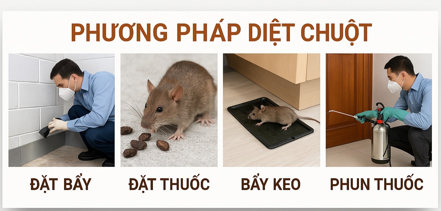 Dịch vụ diệt chuột tại Ninh Bình uy tín