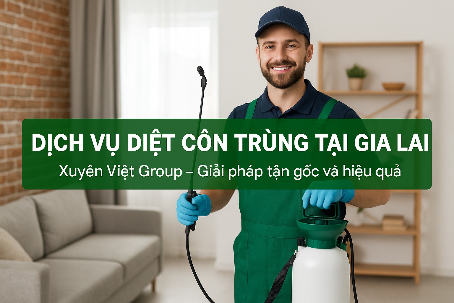 Dịch vụ diệt côn trùng tại Gia Lai uy tín – Không hiệu quả, không thu phí!