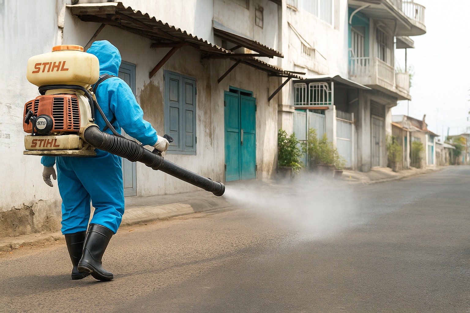 Quy trình phun thuốc diệt côn trùng tại Thuận An