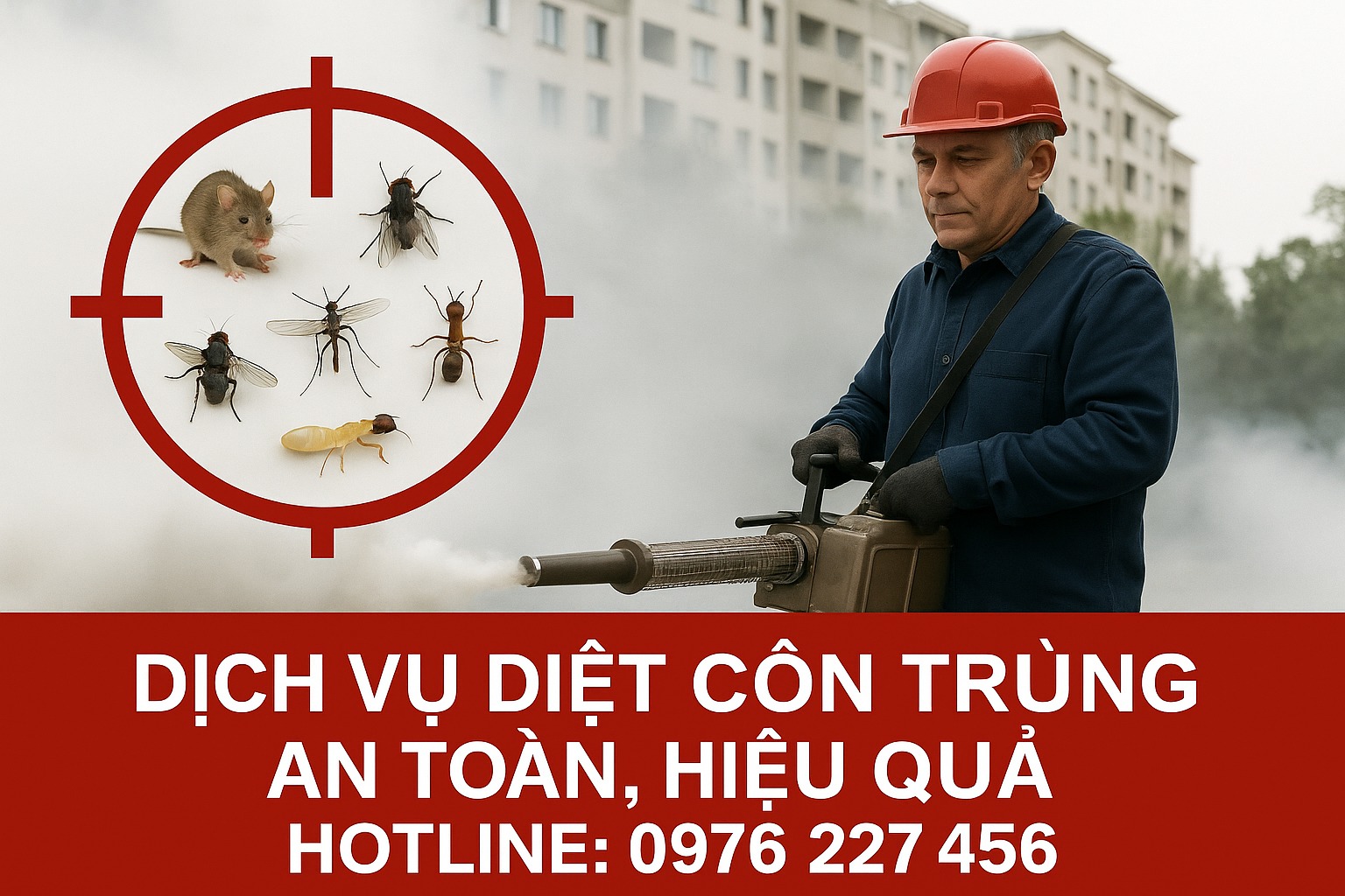 Xuyên Việt Group – Dịch vụ diệt côn trùng tại quận 3 uy tín, xử lý tận nơi.