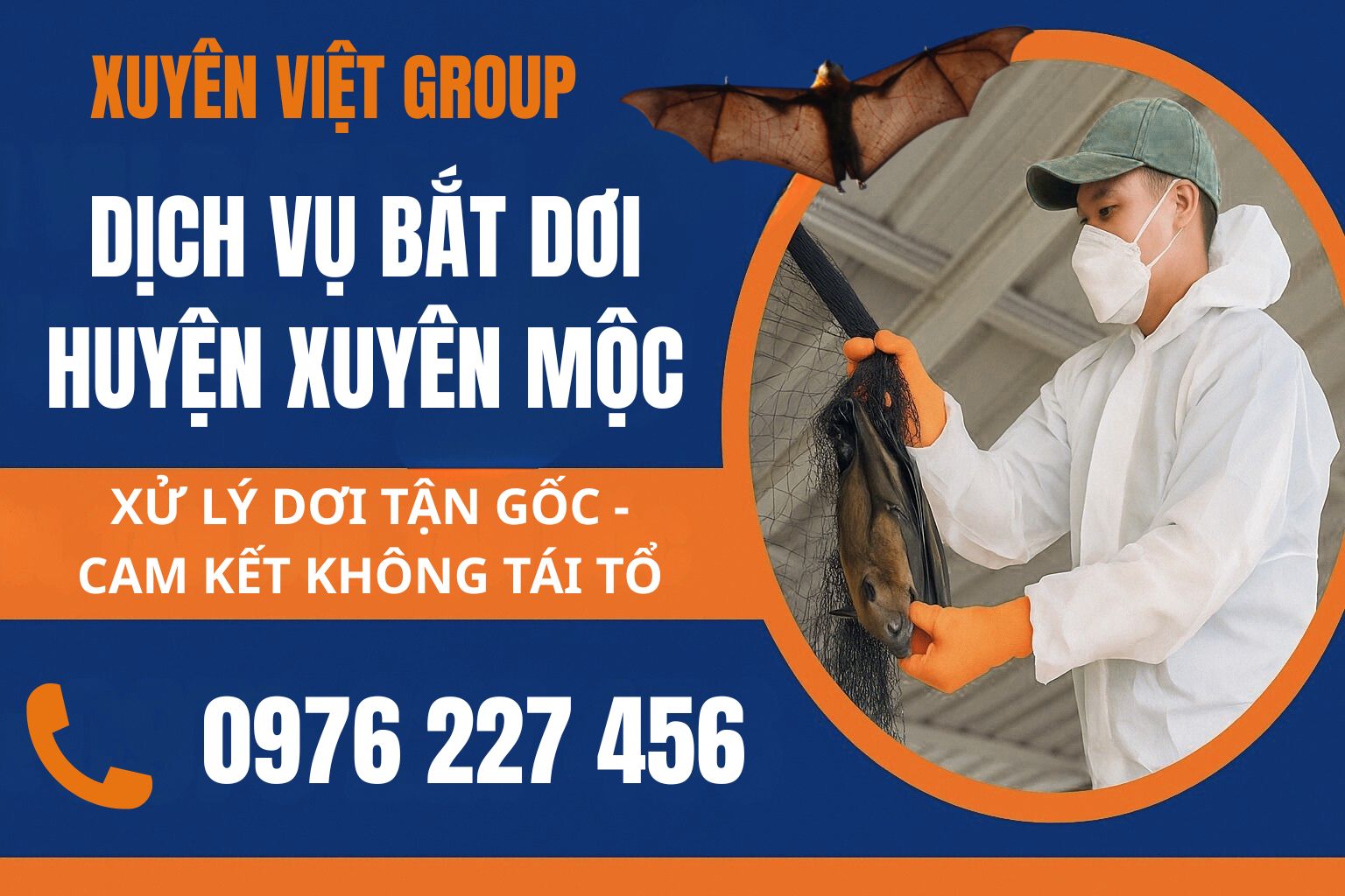 Dịch vụ bắt dơi tại Xuyên Mộc
