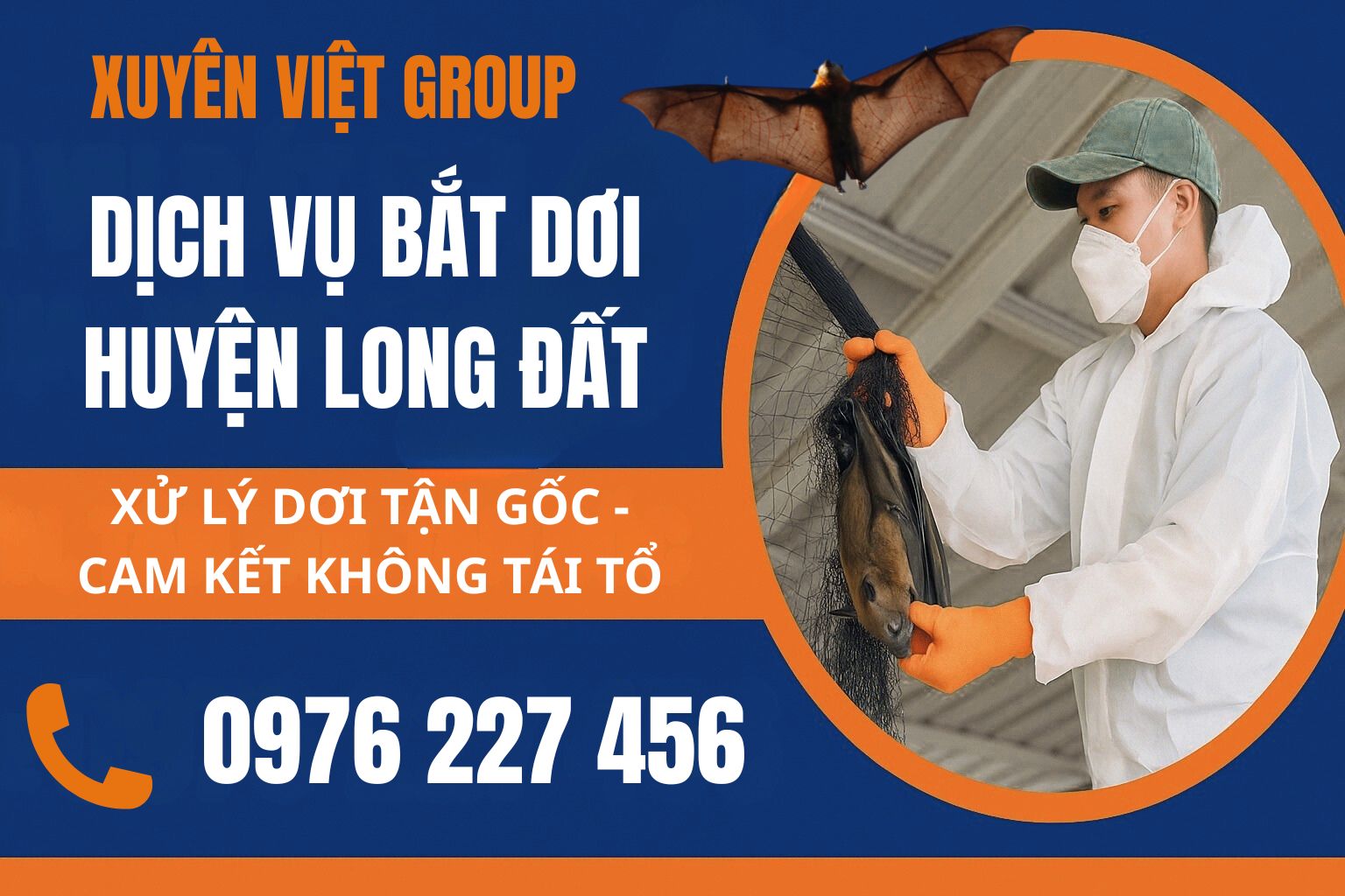 Dịch vụ bắt dơi tại Long Đất