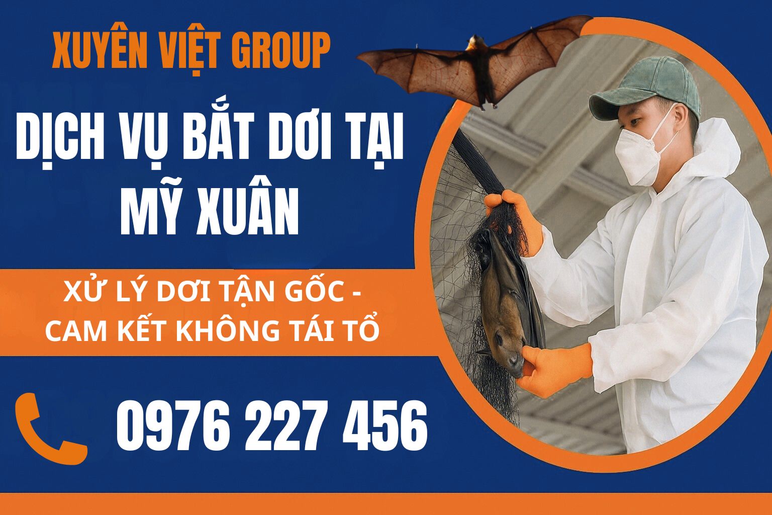 Dịch vụ bắt dơi tại Mỹ Xuân