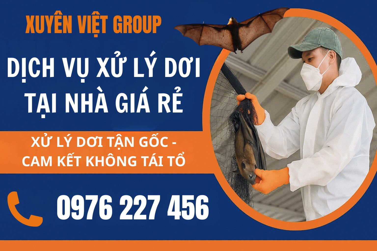 Xử lý dơi trong nhà