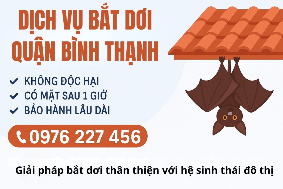 Dịch vụ bắt dơi quận Bình Thạnh