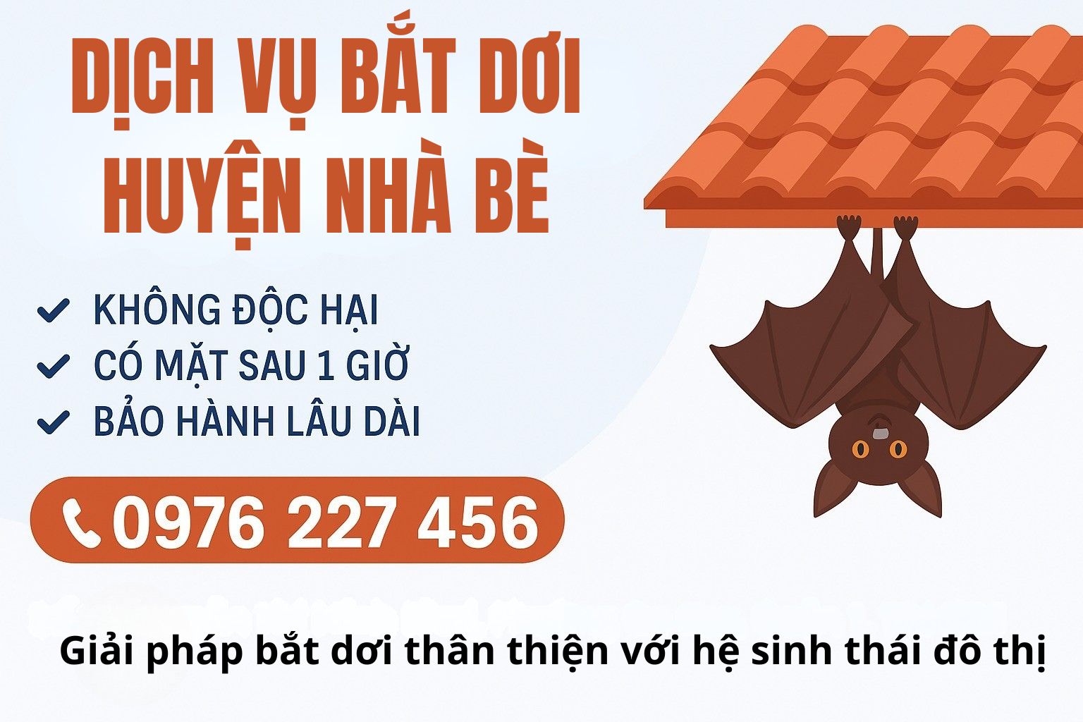 Dịch vụ bắt dơi tại Nhà Bè