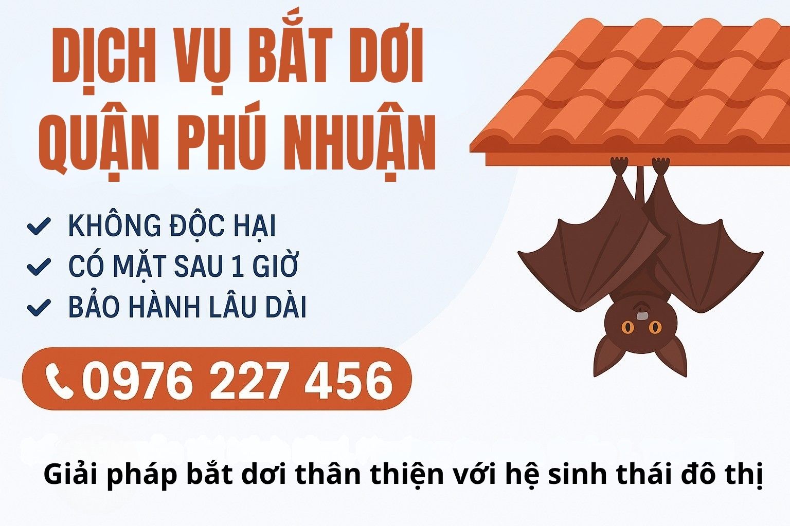 Dịch vụ bắt dơi quận Phú Nhuận