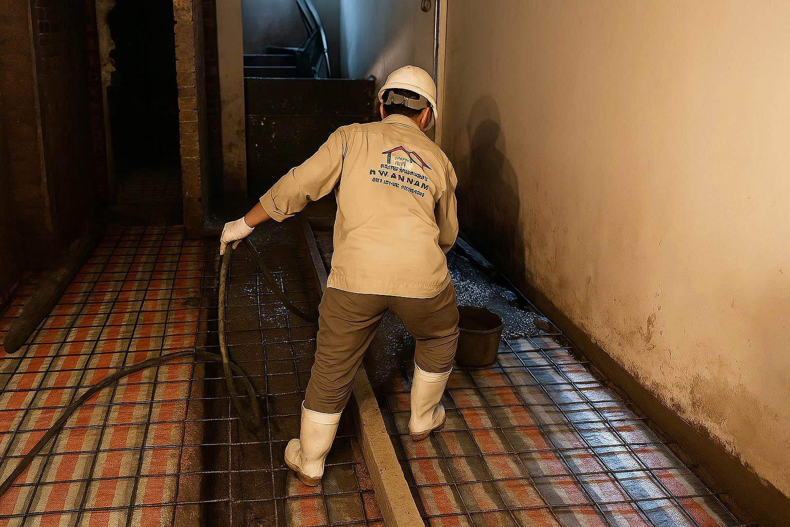 Thi công chống mối nền móng xây dựng tại Thái Bình