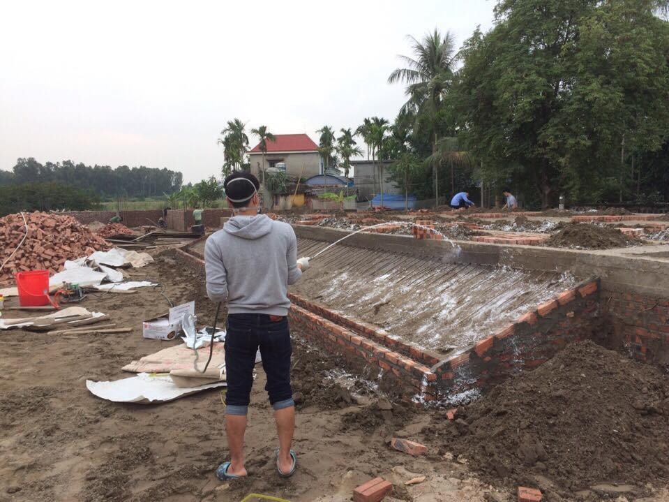 Phun thuốc chống mối nền móng công trình tại Chi Lăng