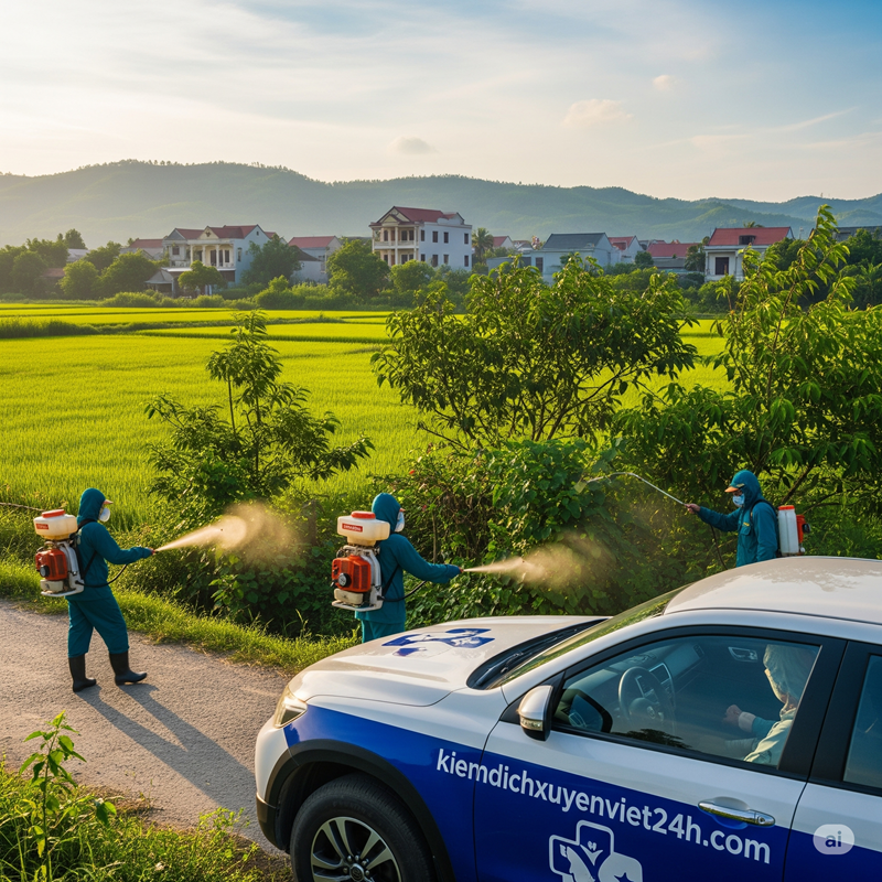 Xuyên Việt Group – Đơn vị hàng đầu trong lĩnh vực phun muỗi