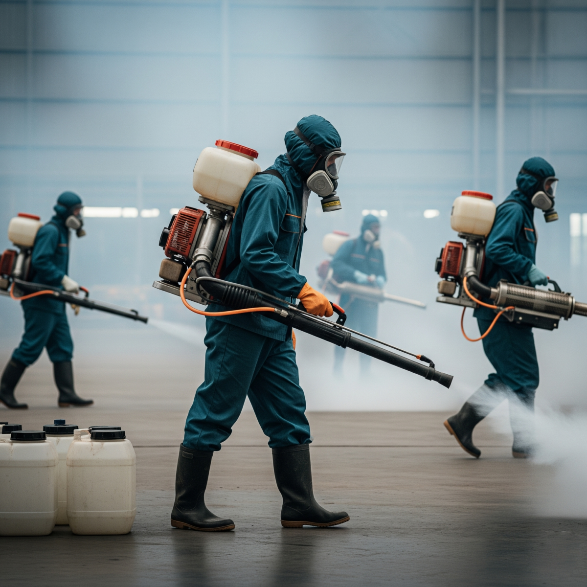 Phun thuốc muỗi nhà xưởng tại Hải Phòng