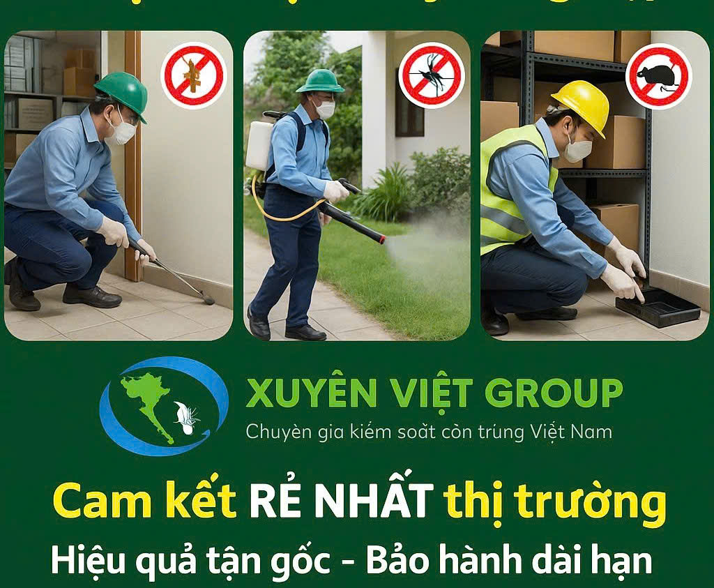 Công ty diệt côn trùng uy tín tại Bắc Ninh - Cam kết diệt côn trùng giá rẻ nhất thị trường
