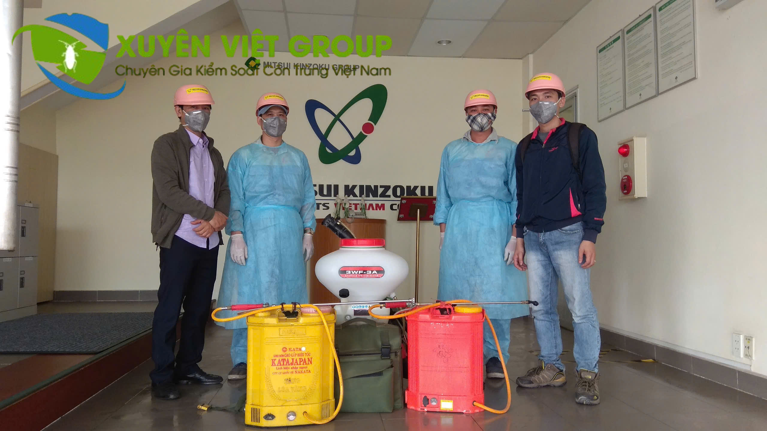 Phun thuốc diệt côn trùng Bắc Giang tại công ty hiệu quả