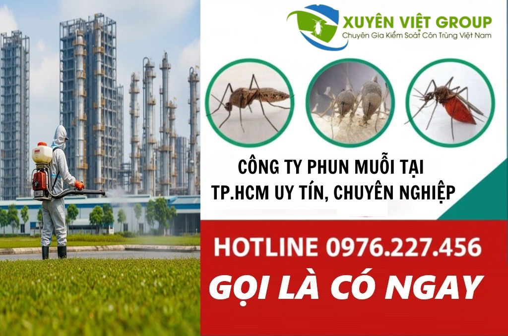 Công ty phun thuốc diệt muỗi tại TPHCM