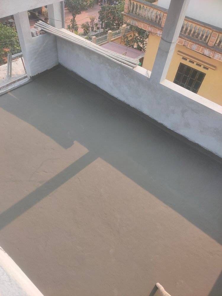 Thi công chống thấm sân thượng tại Thanh Xuân