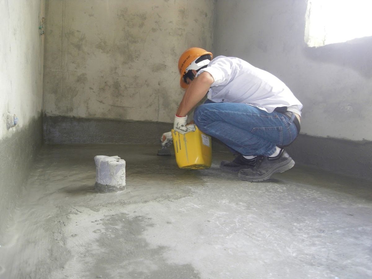 Thi công chống thấm nền và tưởng tại quận Đống Đa