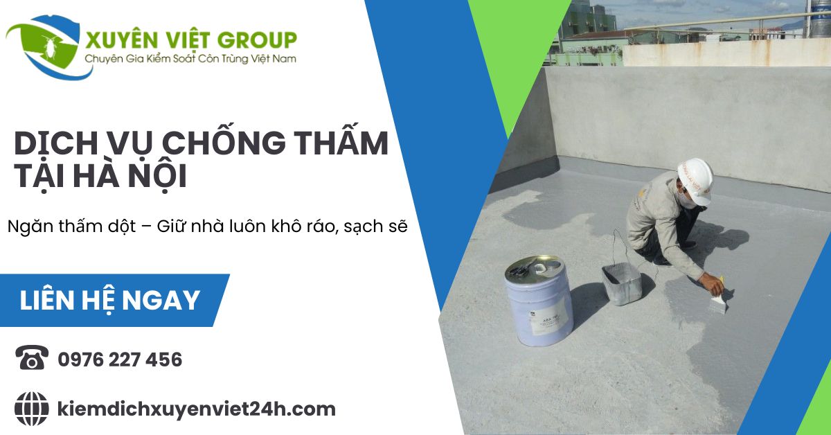 Dịch vụ chống thấm tại Hà Nội