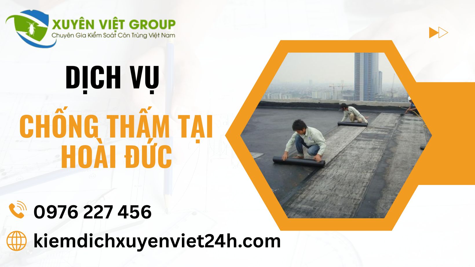 Dịch vụ chống thấm tại Hoài Đức