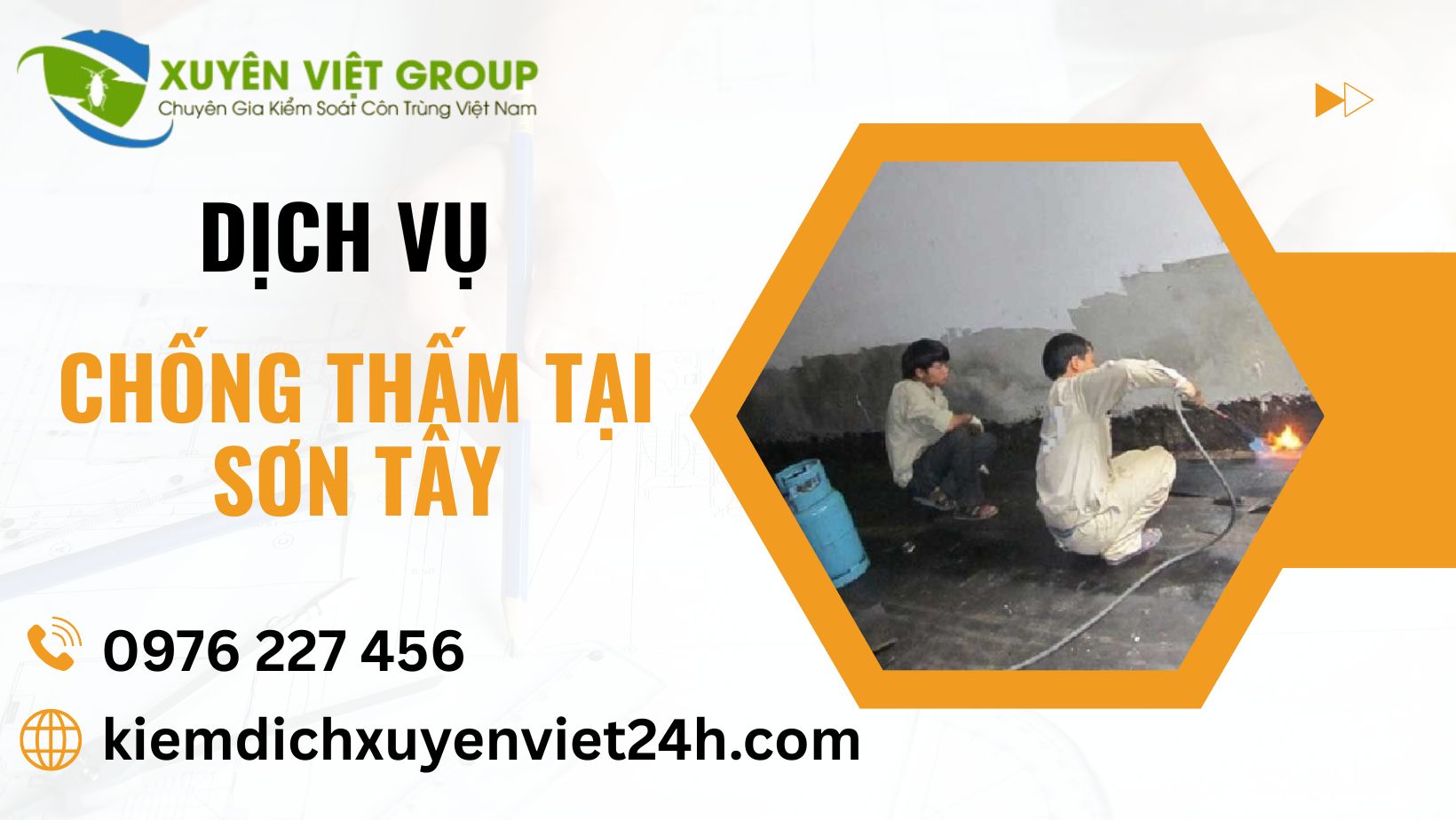 Dịch vụ chống thấm tại Sơn Tây