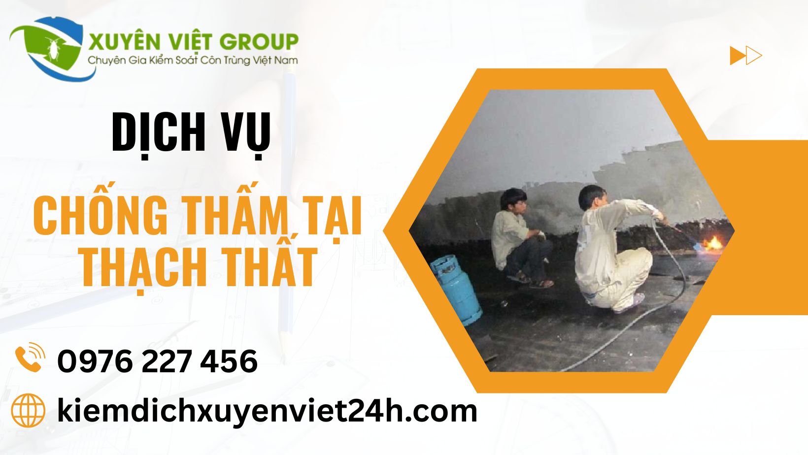 Dịch vụ chống thấm tại Thạch Thất