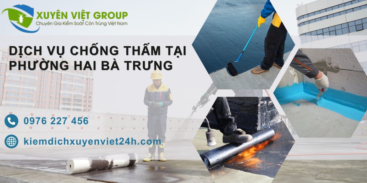 Dịch vụ chống thấm tại phường Hai Bà Trưng