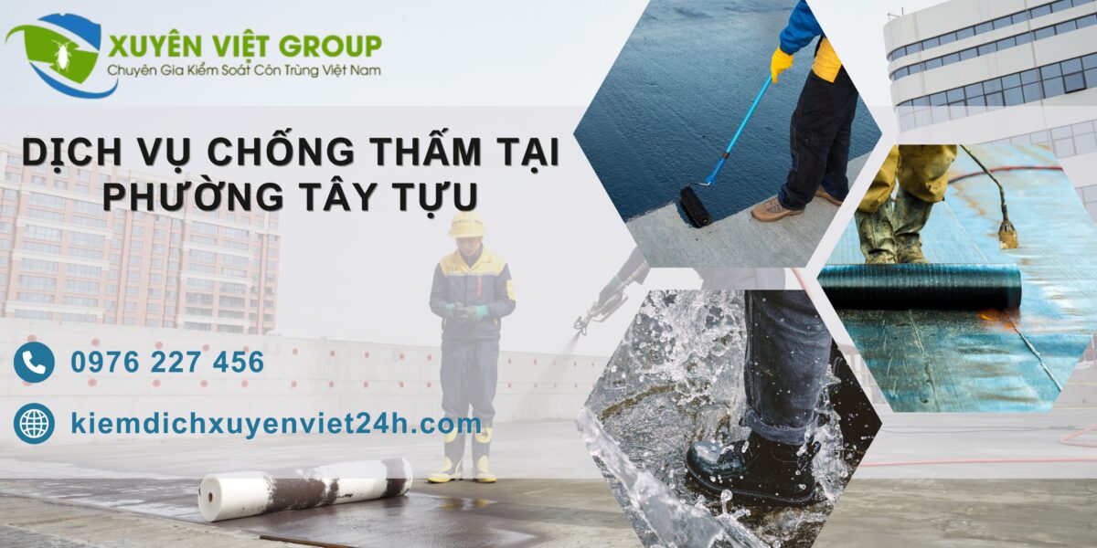 Dịch vụ chống thấm tại phường Tây Tựu