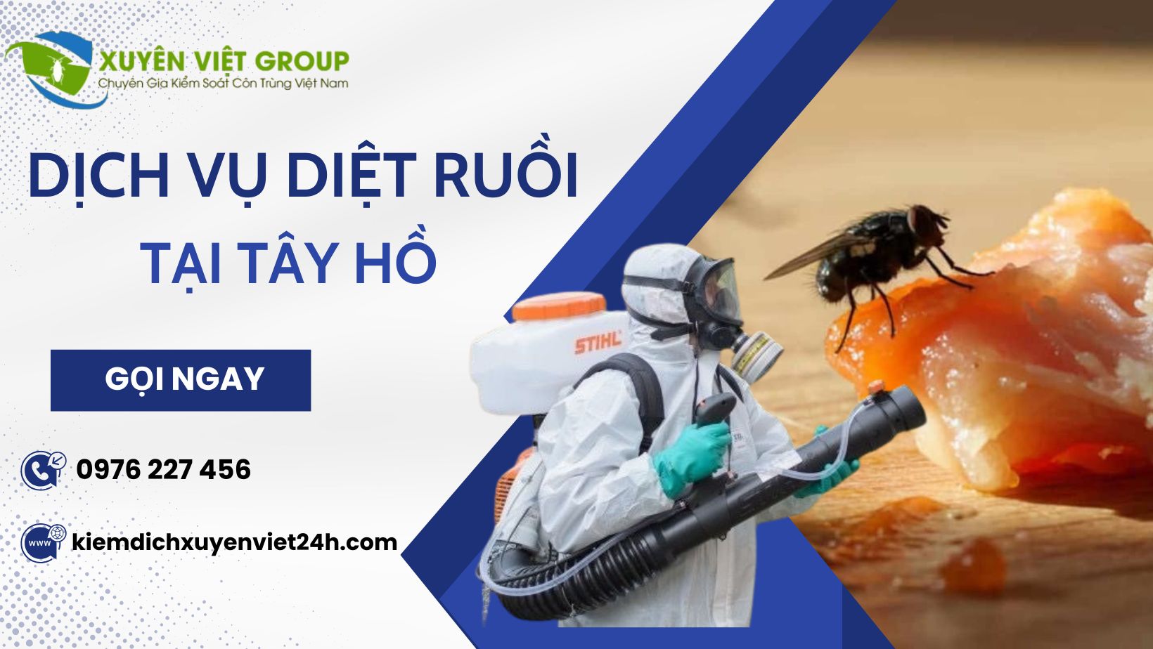 Dịch vụ diệt ruồi tại Tây Hồ