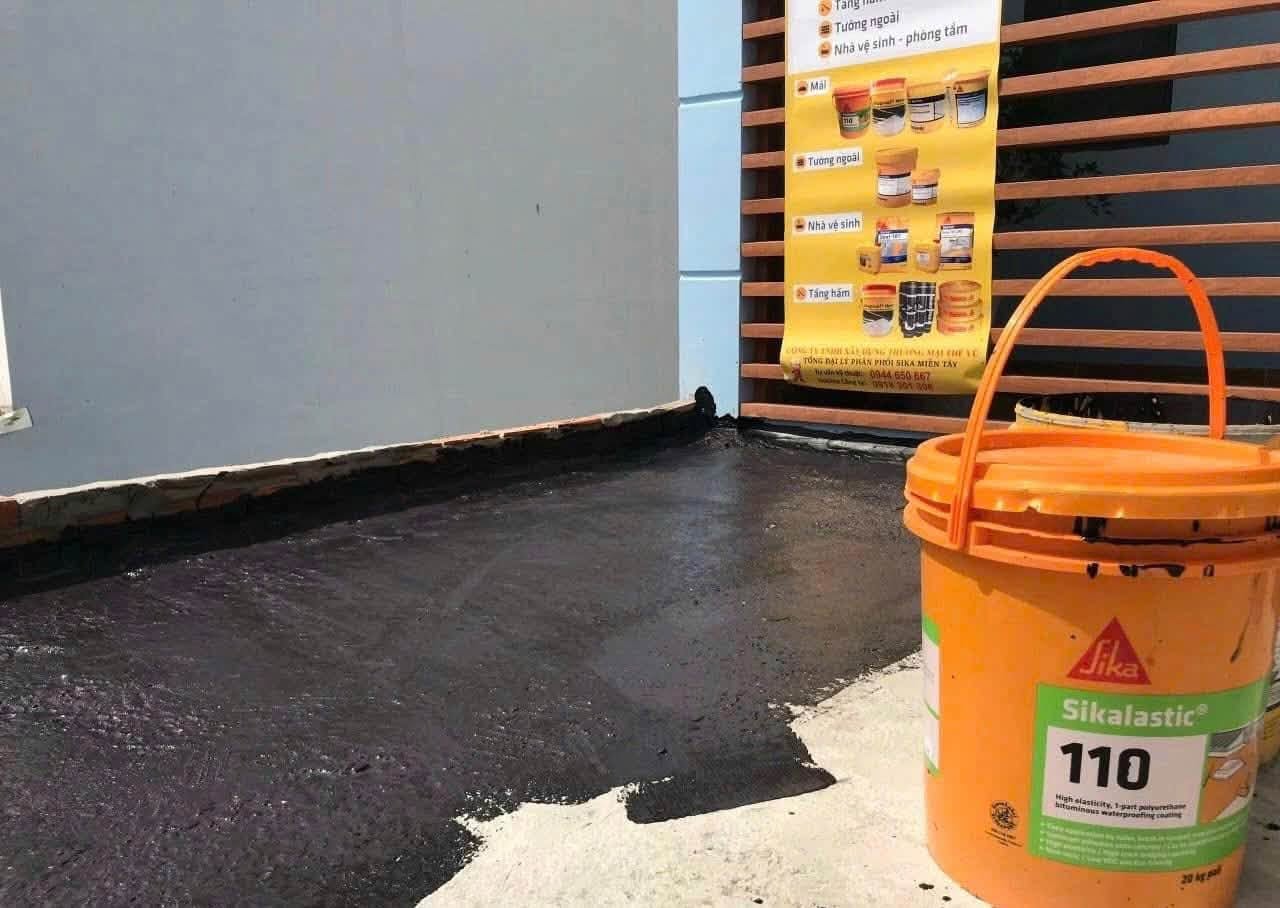 Chống thấm cho công trình dân dụng bằng sika chính hãng