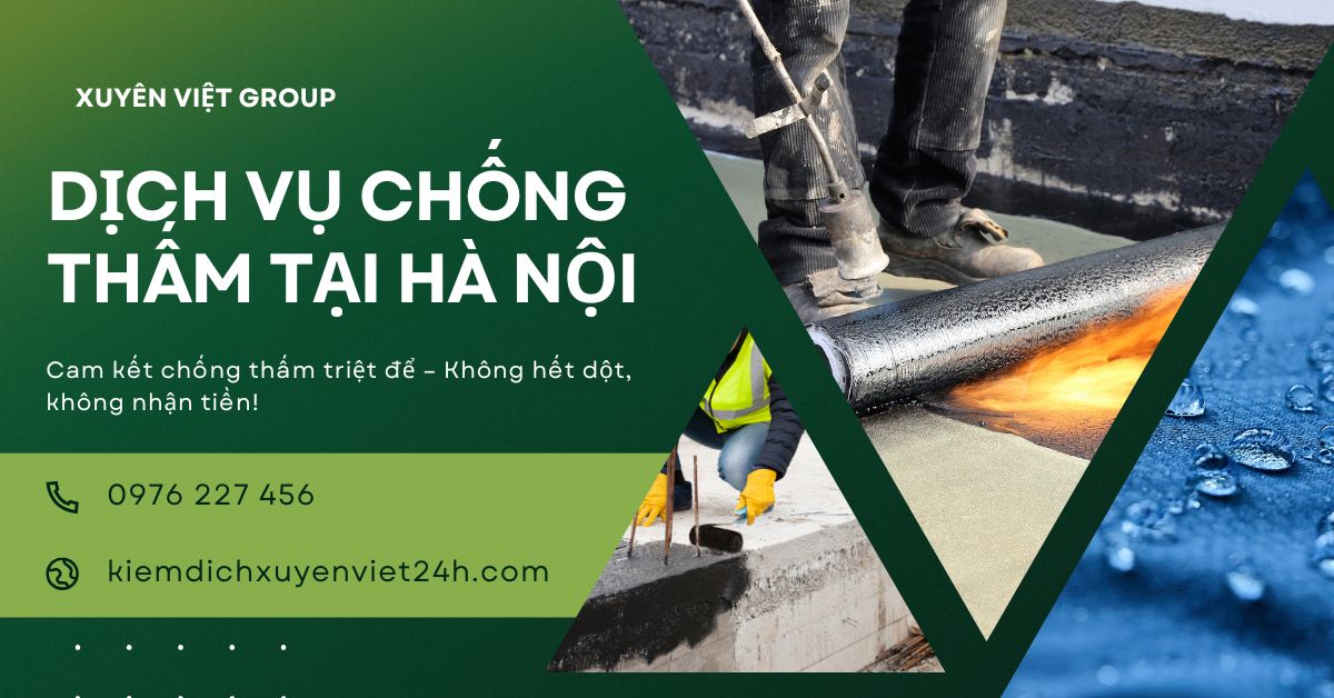 Dịch vụ chống thấm dột tại Hà Nội