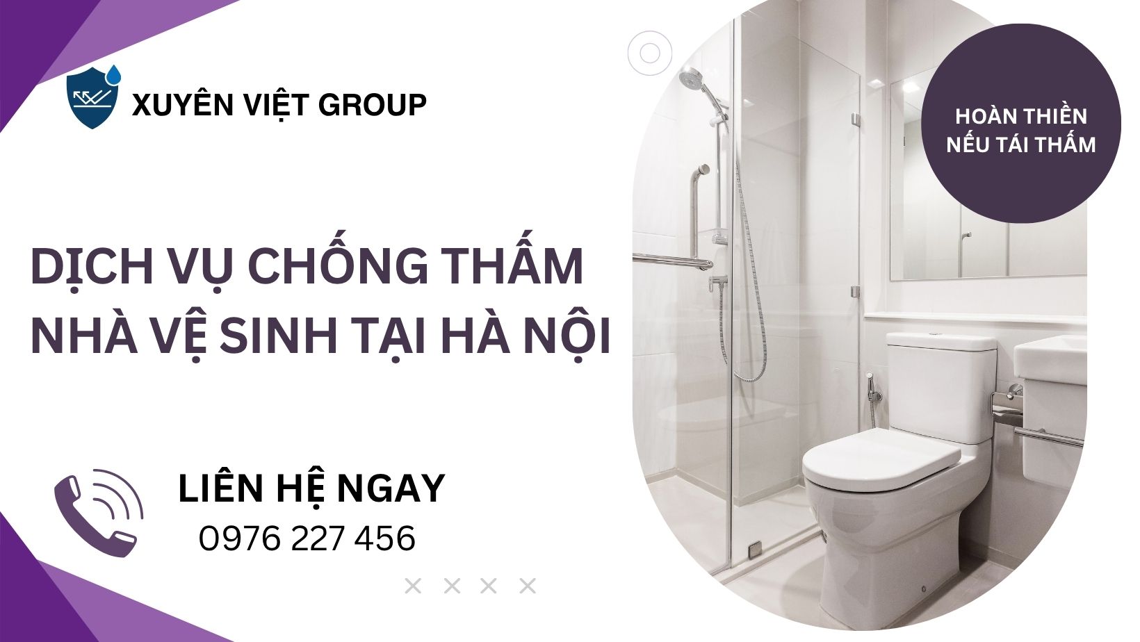 Dịch vụ chống thấm nhà vệ sinh tại Hà Nội