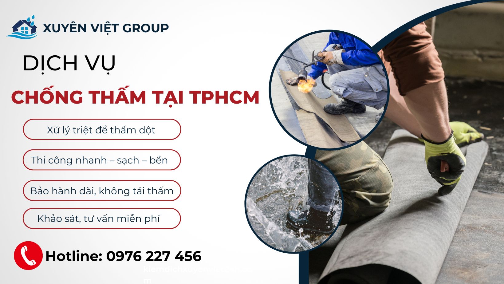 Dịch vụ chống thấm tại TPHCM