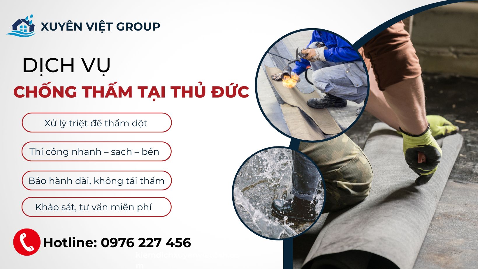 Dịch vụ chống thấm tại Thủ Đức