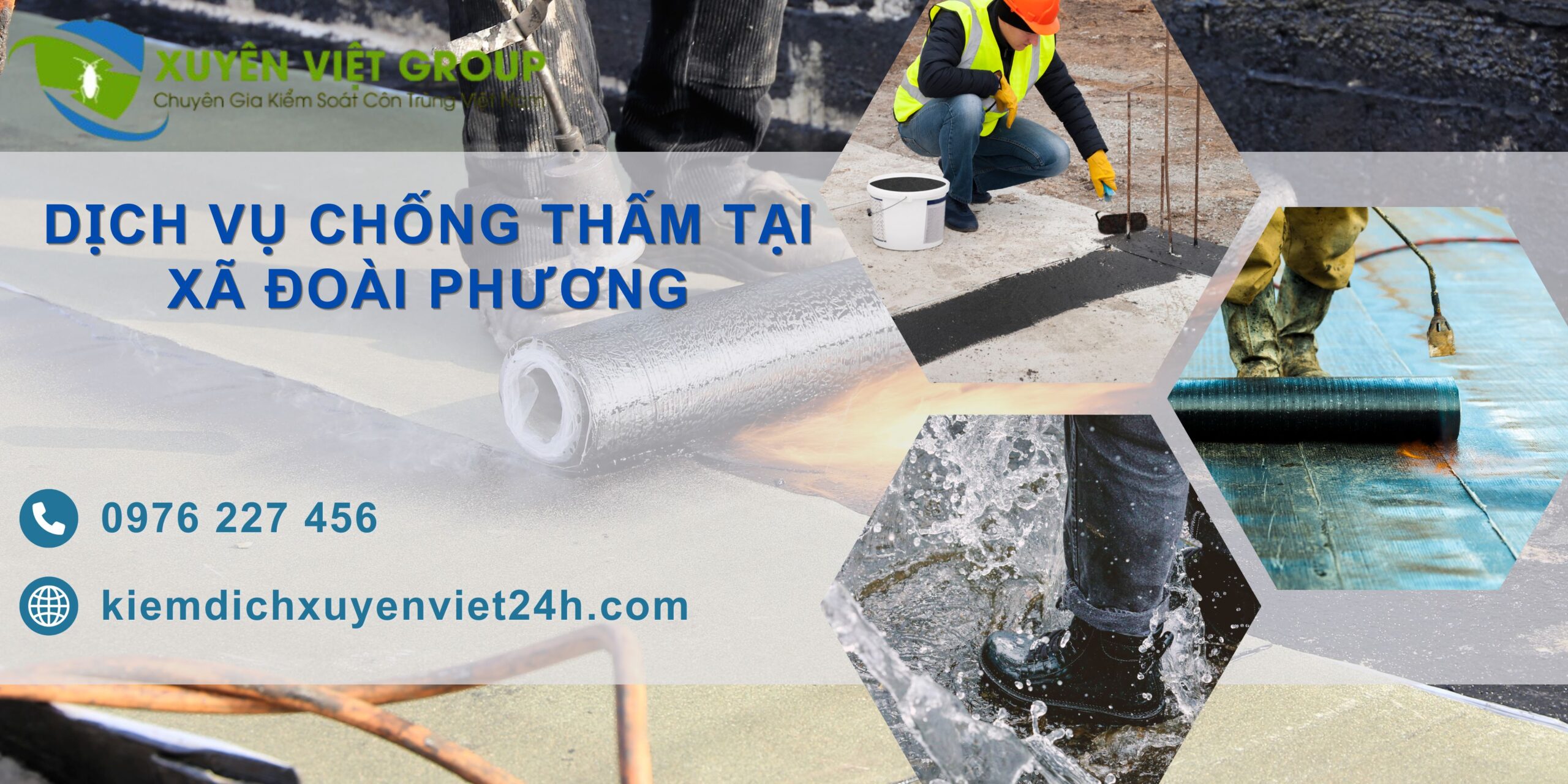 Dịch vụ chống thấm tại xã Đoài Phương