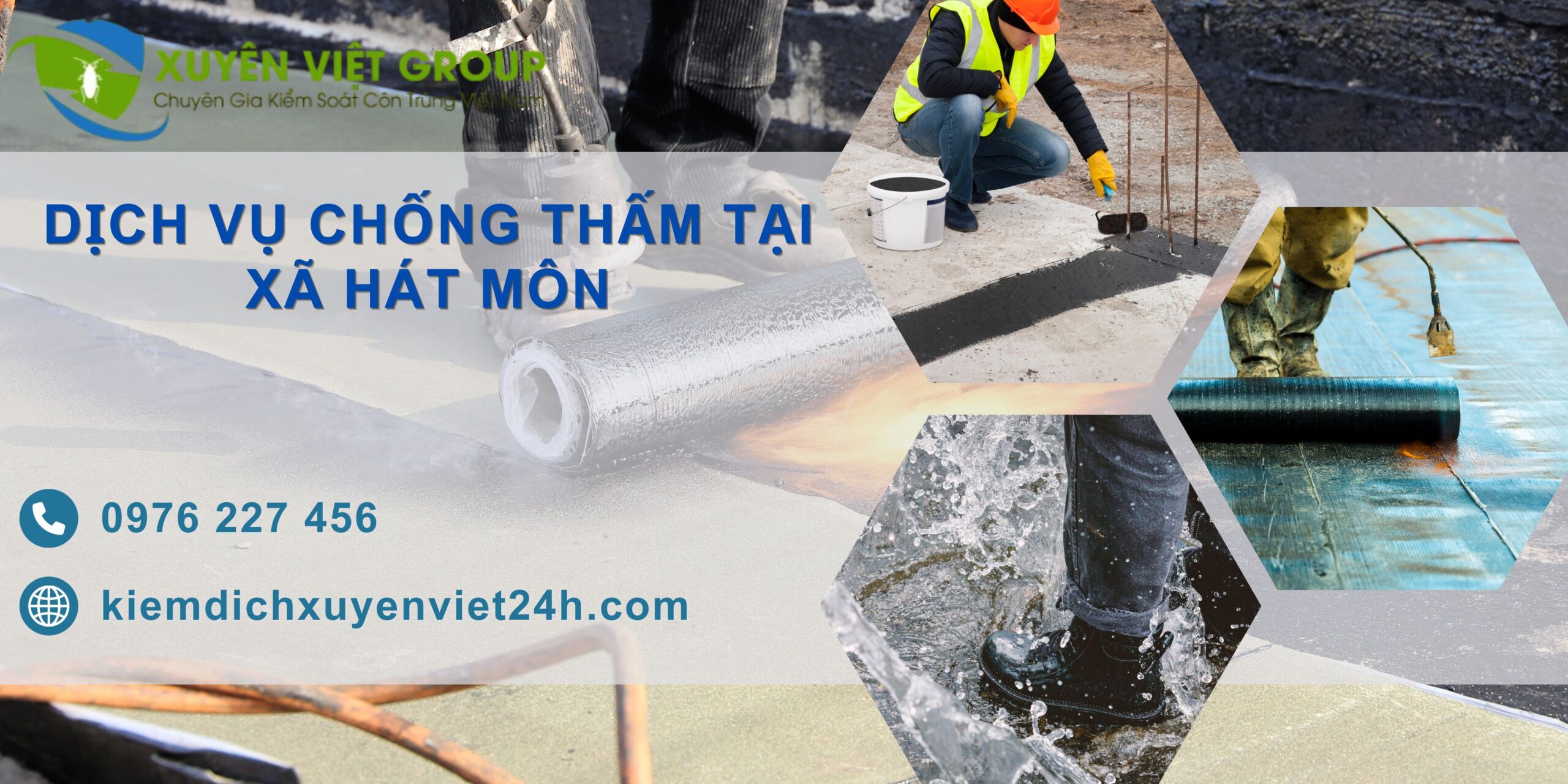 Dịch vụ chống thấm tại xã Hát Môn