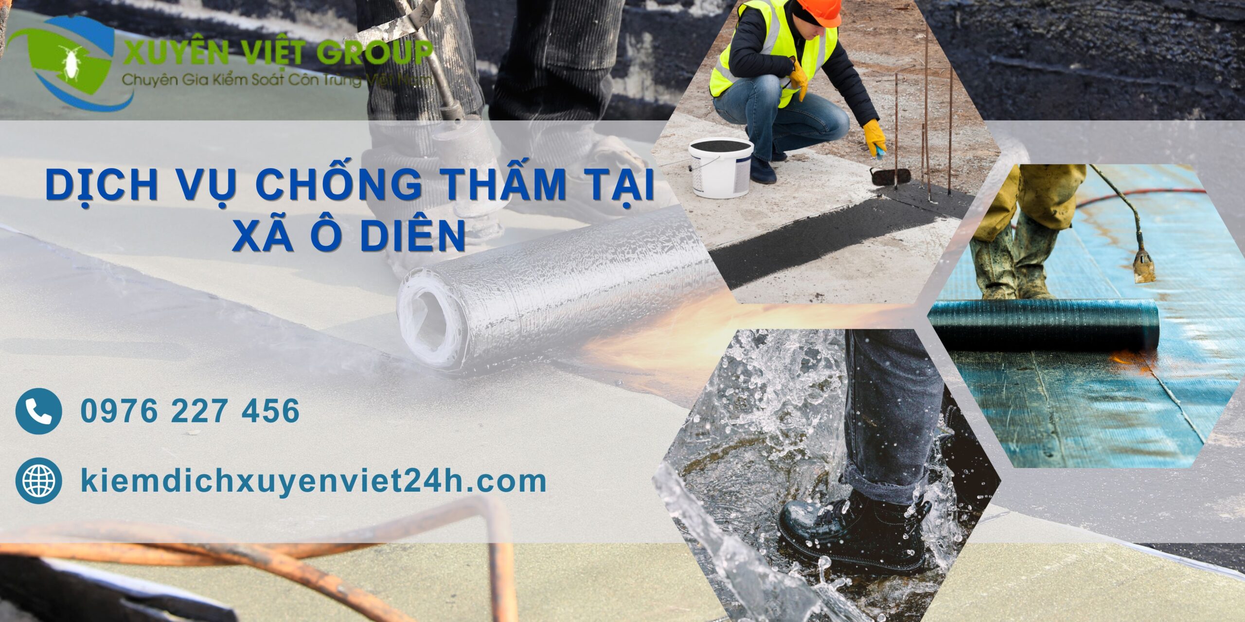 Dịch vụ chống thấm tại xã Ô Diên