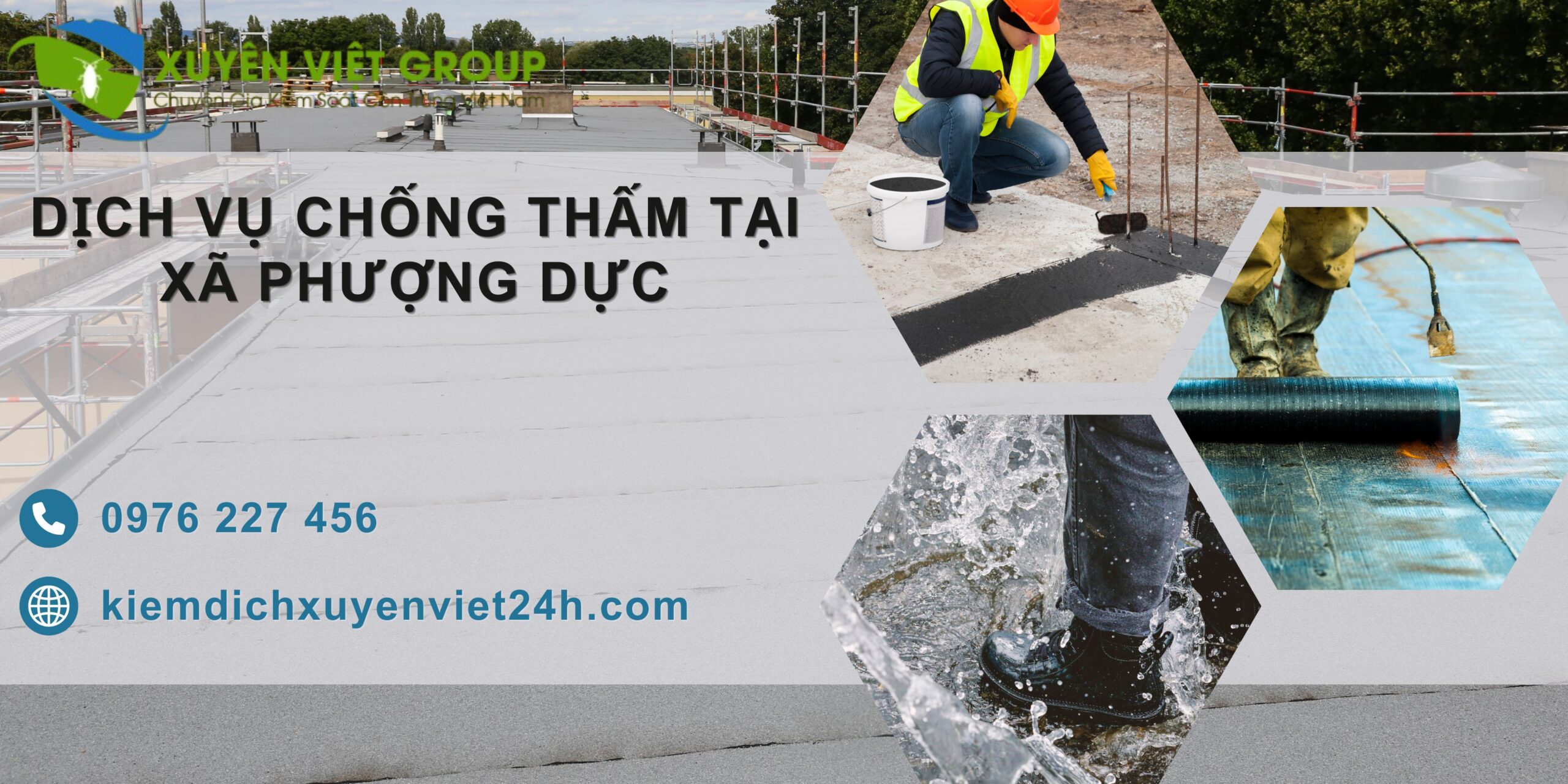 Dịch vụ chống thấm tại xã Phượng Dực