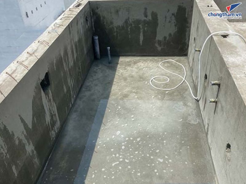 Thi công chống thấm bể nước ngầm, bể cao tại Hà Nội hiệu quả