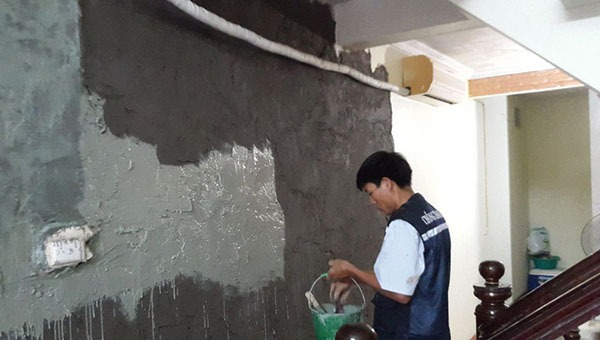 Kova chống thấm ngược chính hãng được thợ chống thấm giỏi  của Xuyên Việt Group sử dụng