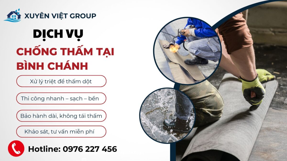 Dịch vụ chống thấm tại Bình Chánh