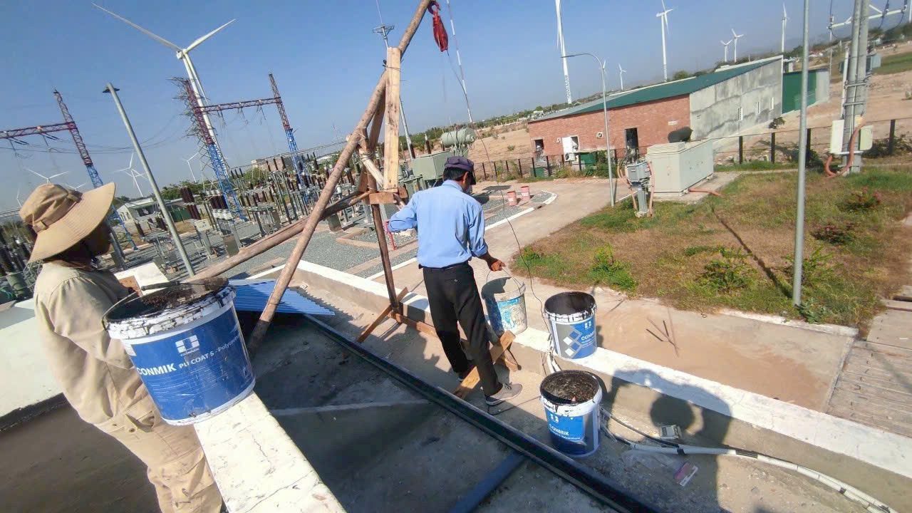 Vật liệu chống thấm chính hãng được sử dụng tại Quận 8.