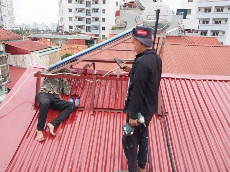 Cam kết sử dụng vật liệu làm mái tôn chống nóng chính hãng