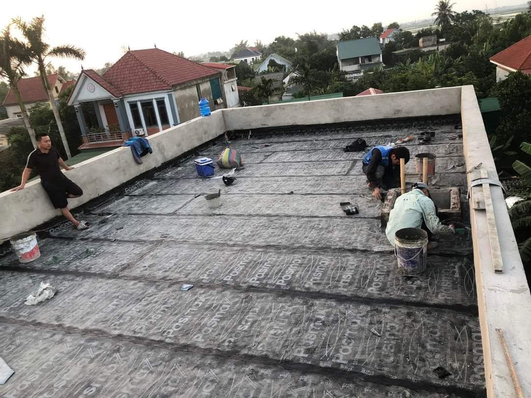 Đội thợ chống thấm giỏi tại Đống Đa của Xuyên Việt Group