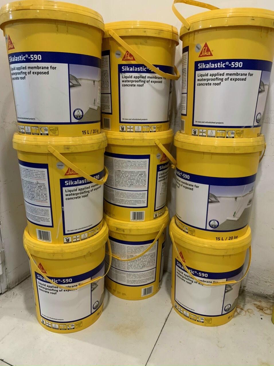Địa chỉ bán vật tư chống thấm tại Bắc Ninh cung cấp Sika Latex TH giá sỉ