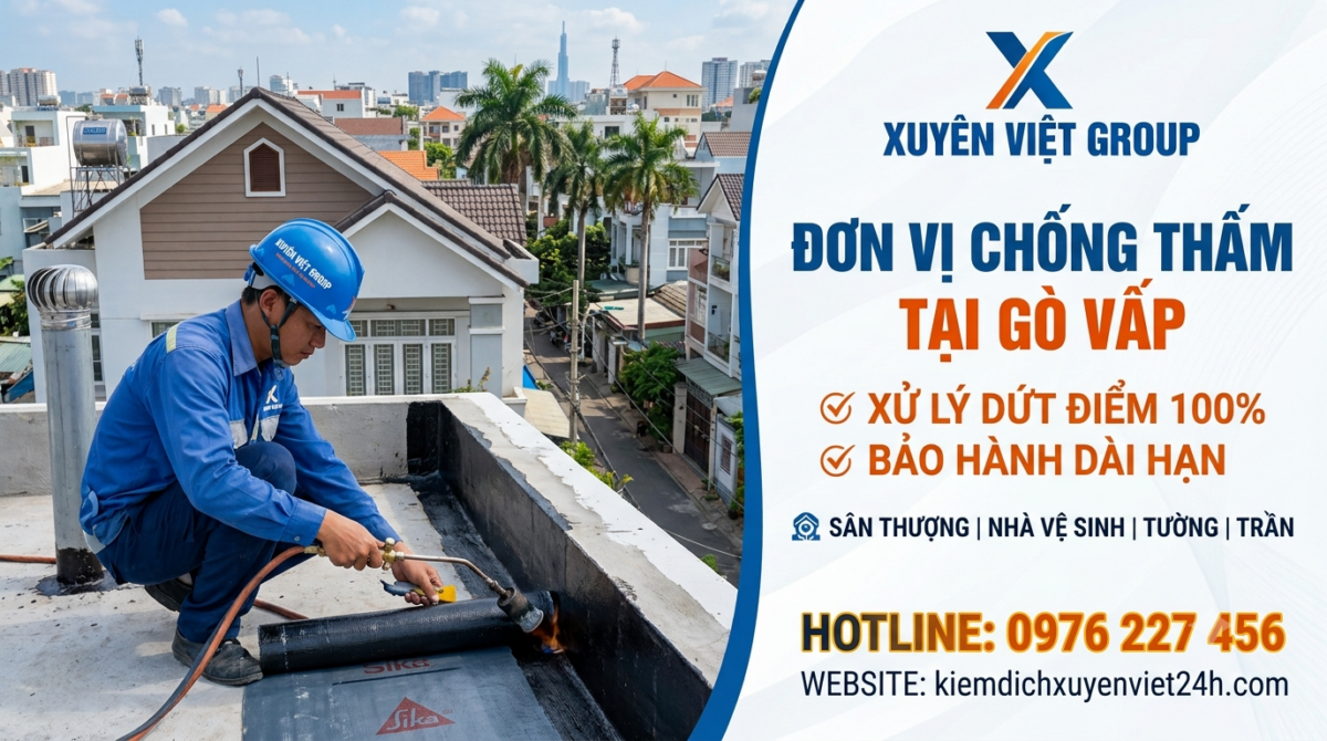 Đơn Vị Chống Thấm Tại Gò Vấp