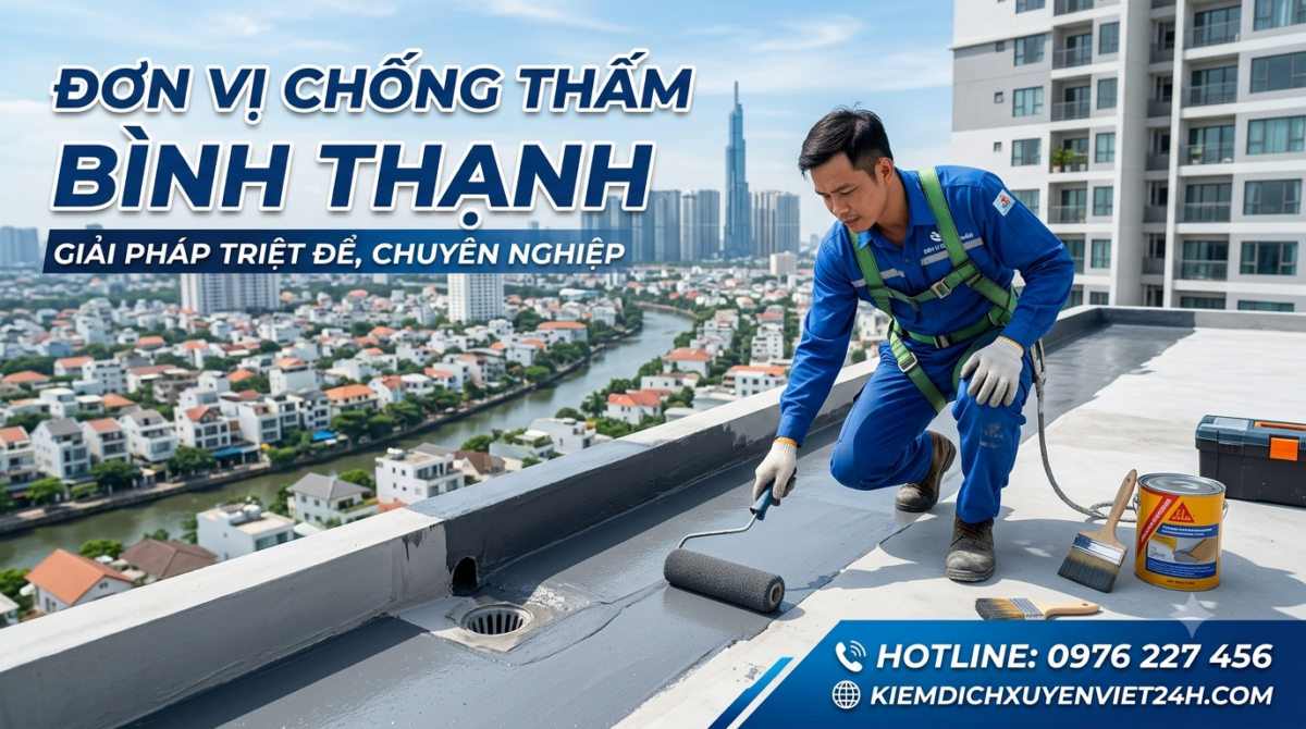 Đơn vị chống thấm tại Bình Thạnh