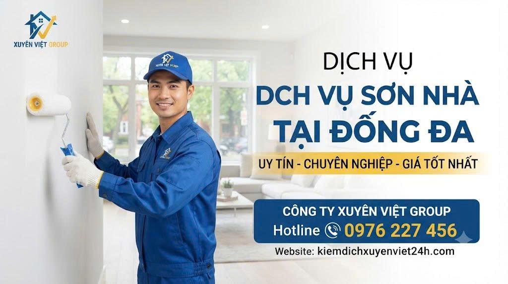 Dịch Vụ Sơn Nhà Tại Đống Đa