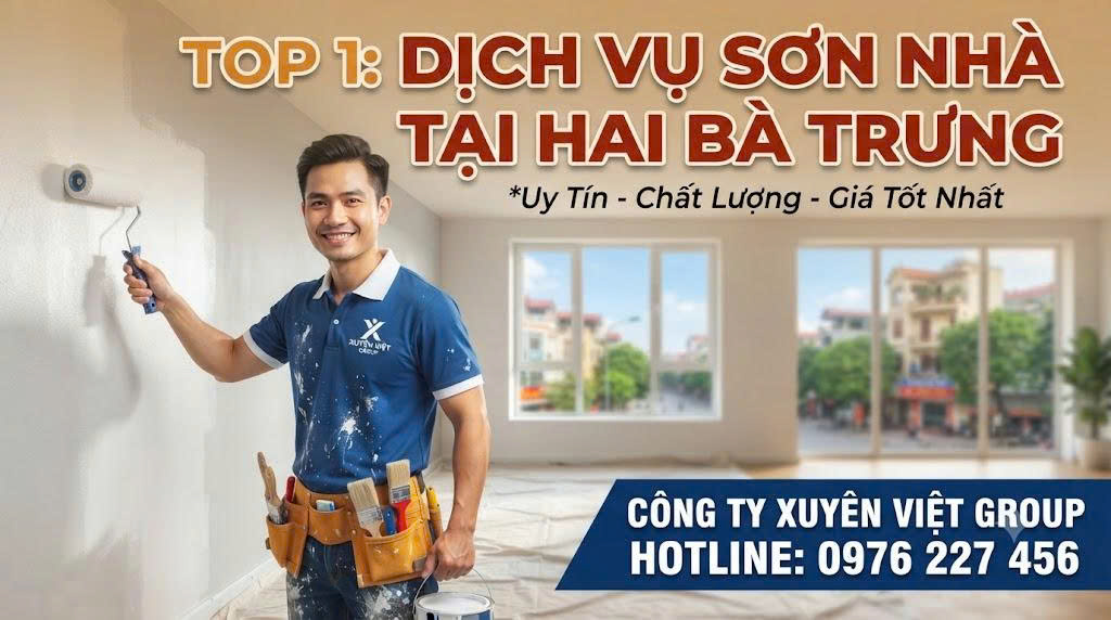 Dịch Vụ Sơn Nhà Tại Hai Bà Trưng